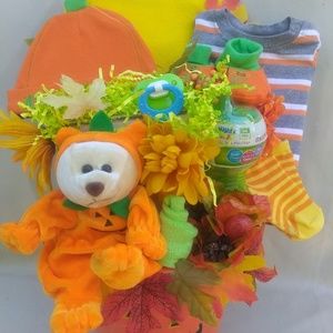 Baby's first Halloween gift baskets, my first